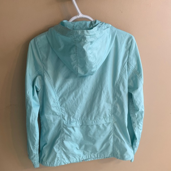 Northern reflection teal pack-away lightweight size small running rain jacket. - Picture 5 of 5
